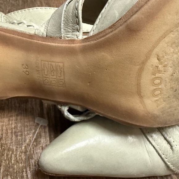 Spiral 8.5 EUC/Newer condition western vibe Seafoam light green Heels (39 EUR) - Picture 3 of 15